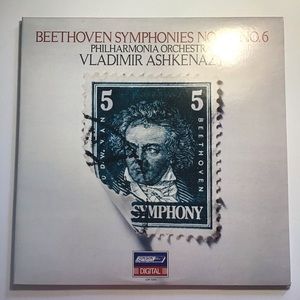 Beethoven, Vladimir Ashkenazy, Philharmonia Orchestra No. 5 & 6 Double Vinyl LP